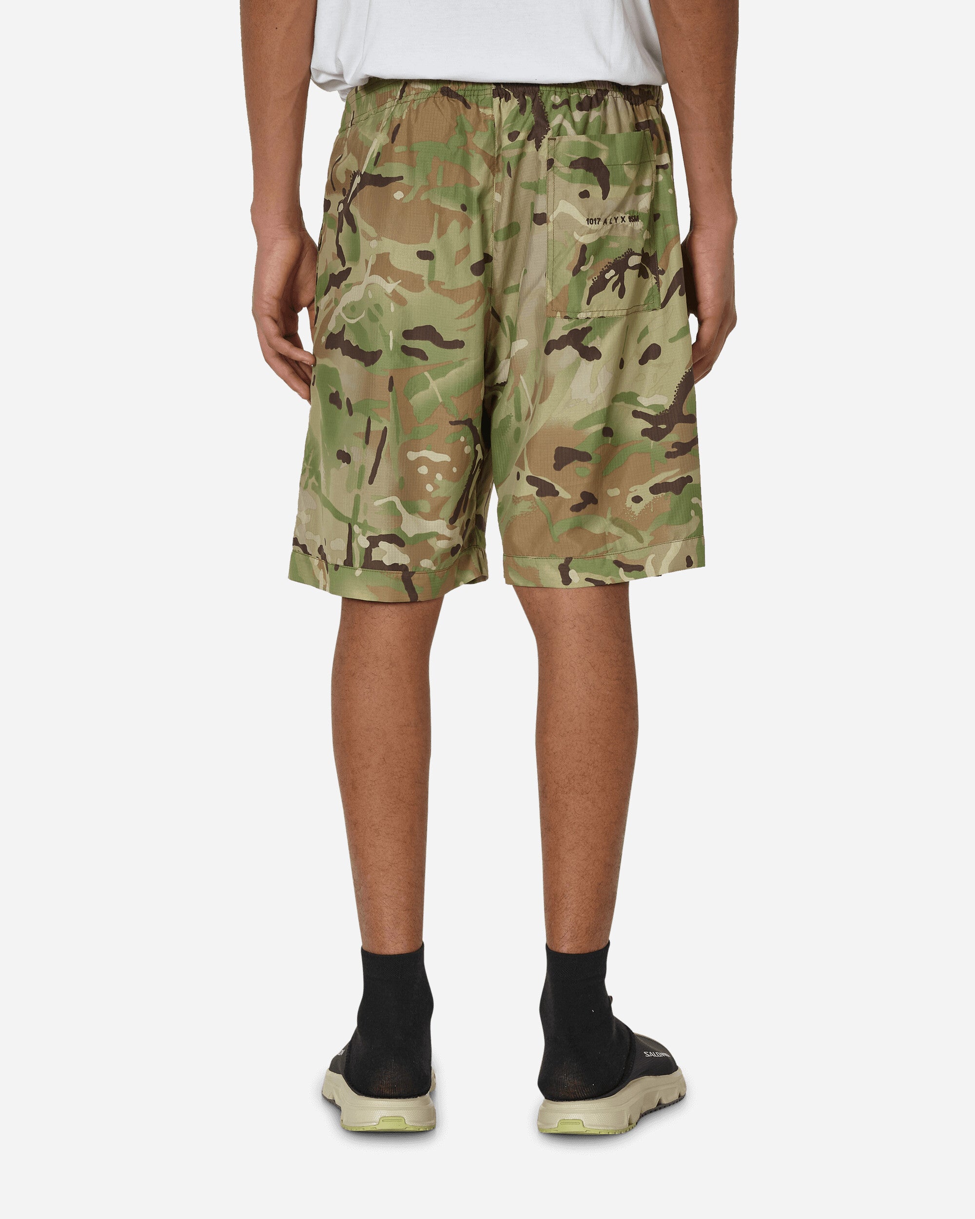 1017 ALYX 9SM Camo Logo Shorts Camouflage  Shorts Short AAMSO0079FA01 MTY0001