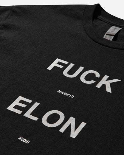 AAR Fuck Elon Tee Black T-Shirts Shortsleeve AARSJELON 001