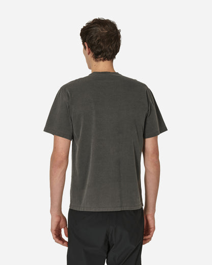 AMOMENTO Garment Dyed T-Shirt Charcoal T-Shirts Shortsleeve AM24SSM03TS CHCL