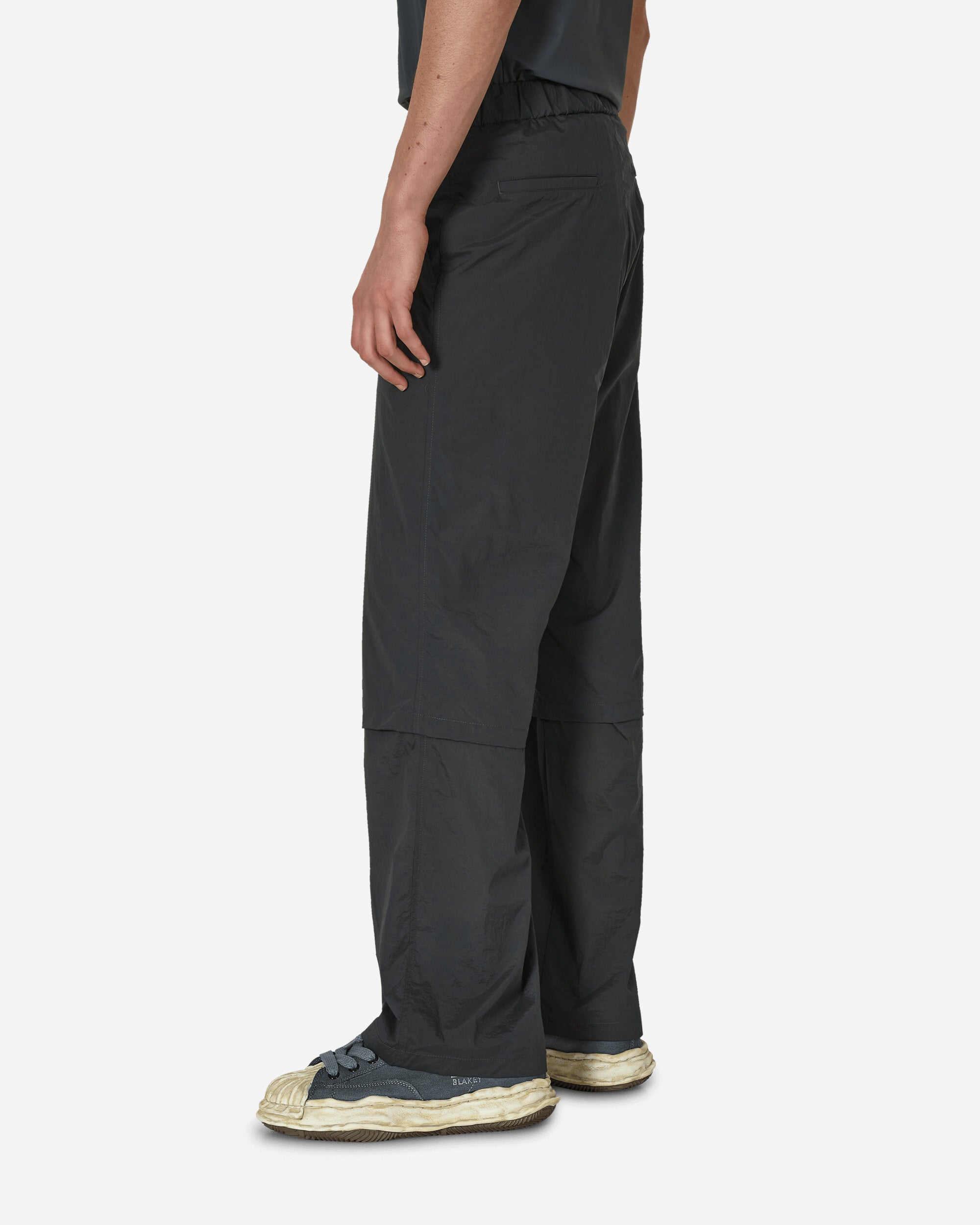 AMOMENTO Sheer Layered Pants Charcoal Pants Trousers AM24SSM07PT CHCL