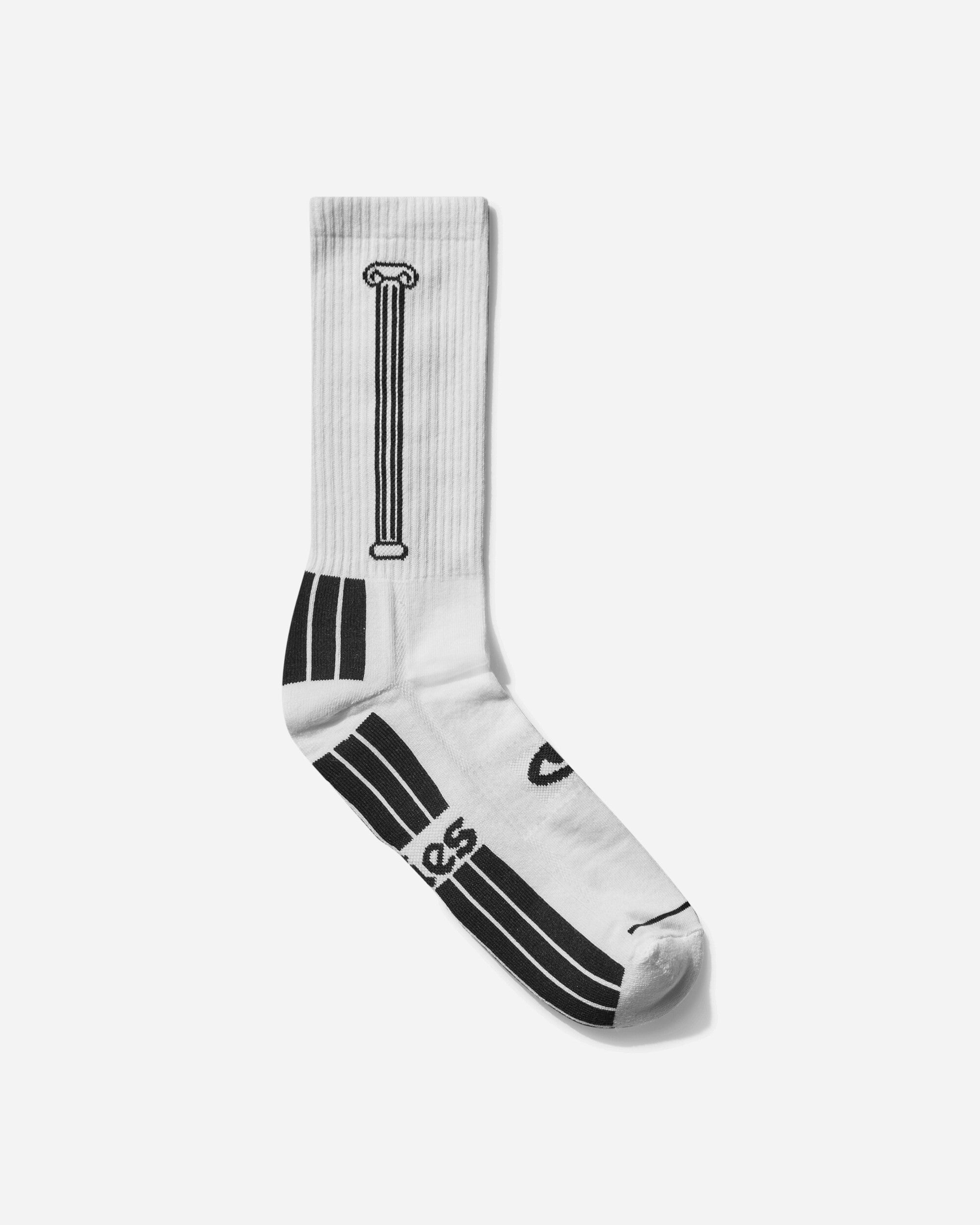 Aries Column Sock White Underwear Socks AR0004903 WHT