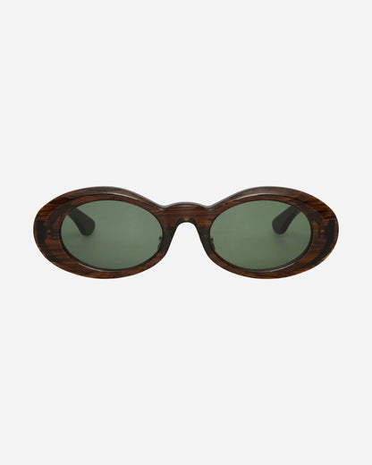 Brain Dead Oyster Eye Protection Tortoise Smoke/Dark Green Eyewear Sunglasses A08003674BR BR03