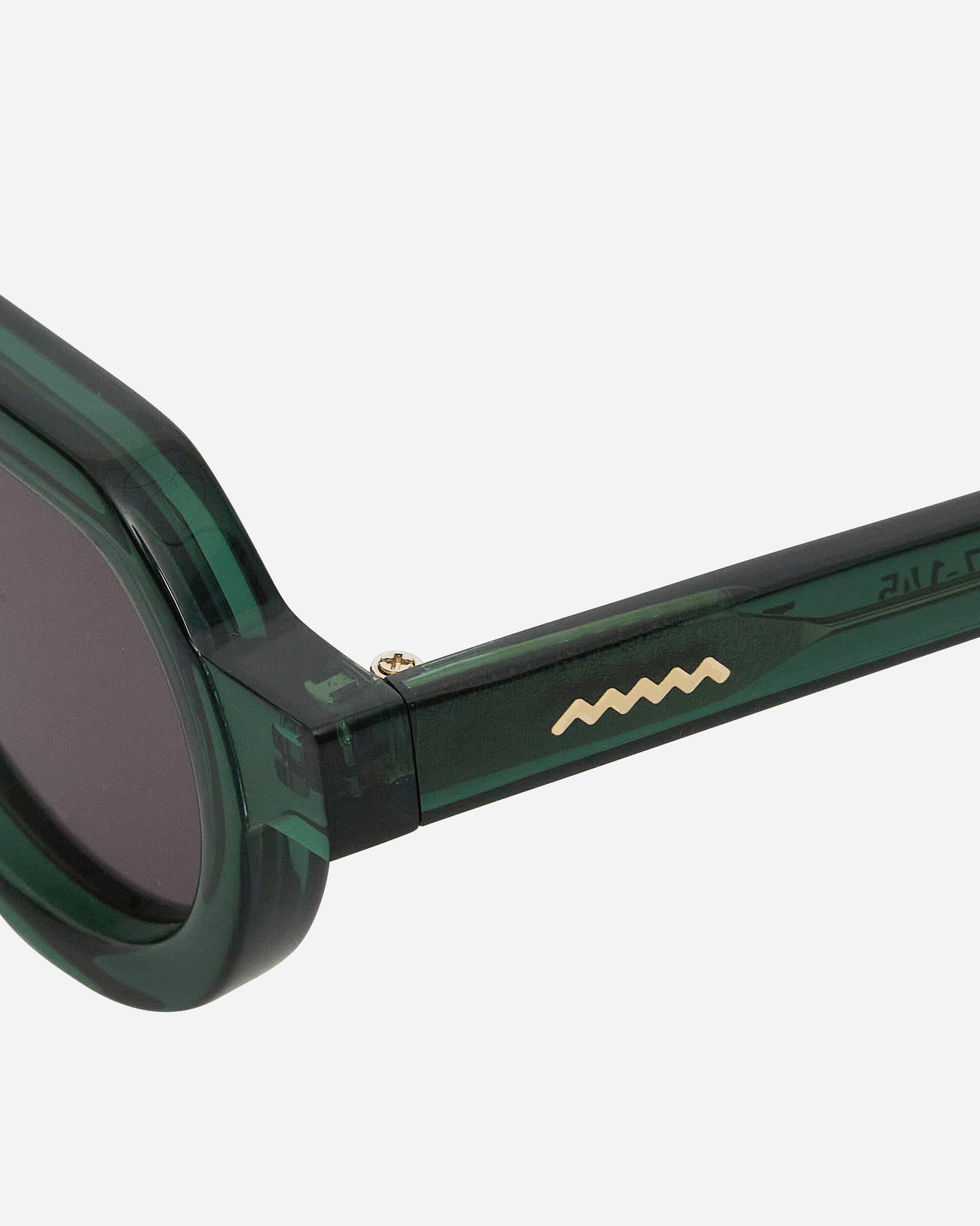 Brain Dead Tani Eye Protection - Green Glitter Jade Gltter/Black Lens Eyewear Sunglasses A08003675GR GRBL