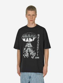 Brain Dead Brain Dead X Magic The Gathering Chaos Warp T-Shirt - Black Black T-Shirts Shortsleeve BDW22T00003506 BK01
