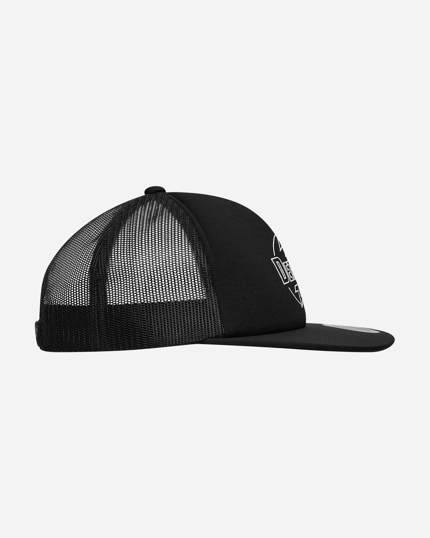 Carhartt WIP Ablaze Trucker Cap Black/White Hats Caps I033627 0D2XX