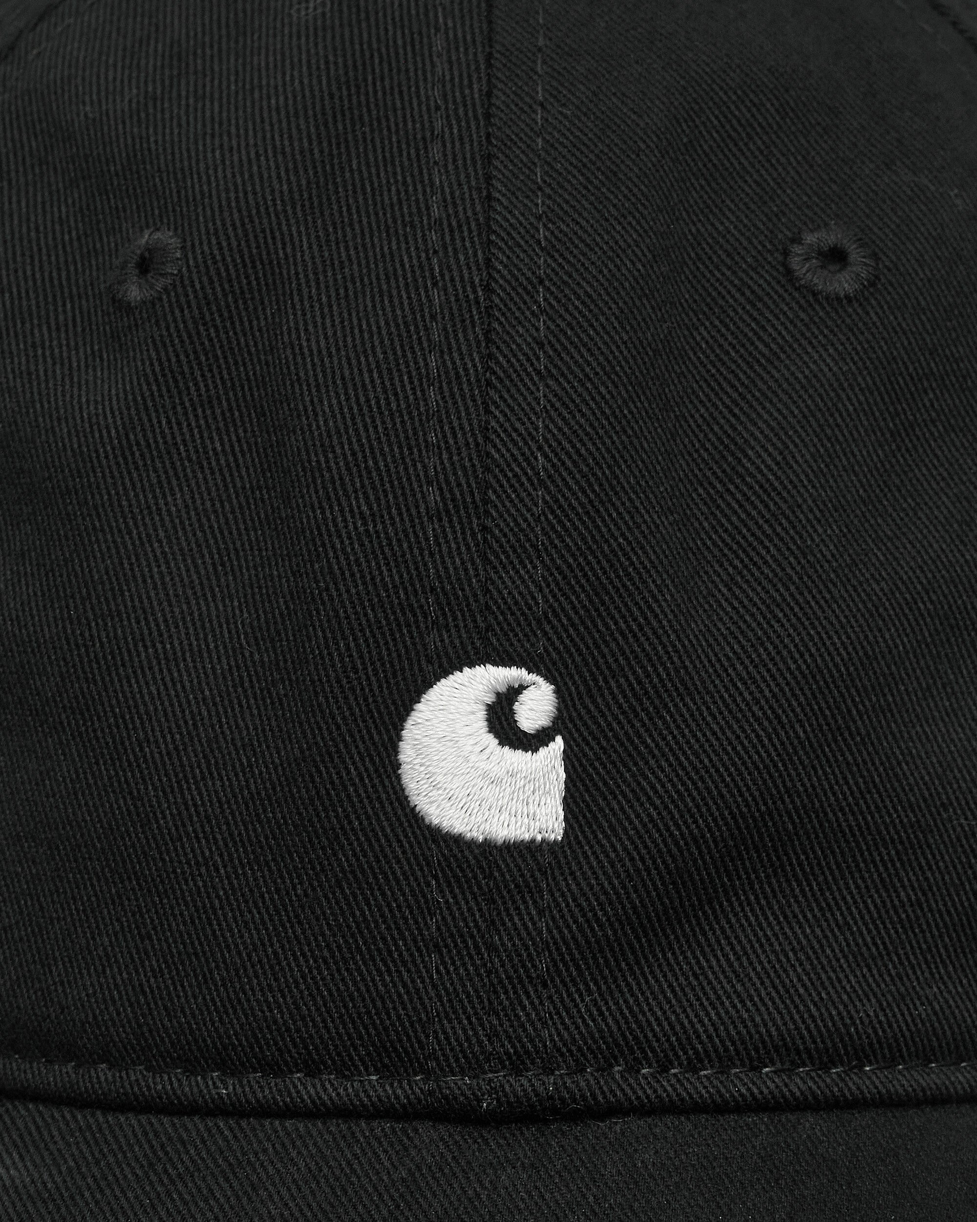 Carhartt WIP Madison Logo Cap Black/White Hats Caps I023750 0D2XX