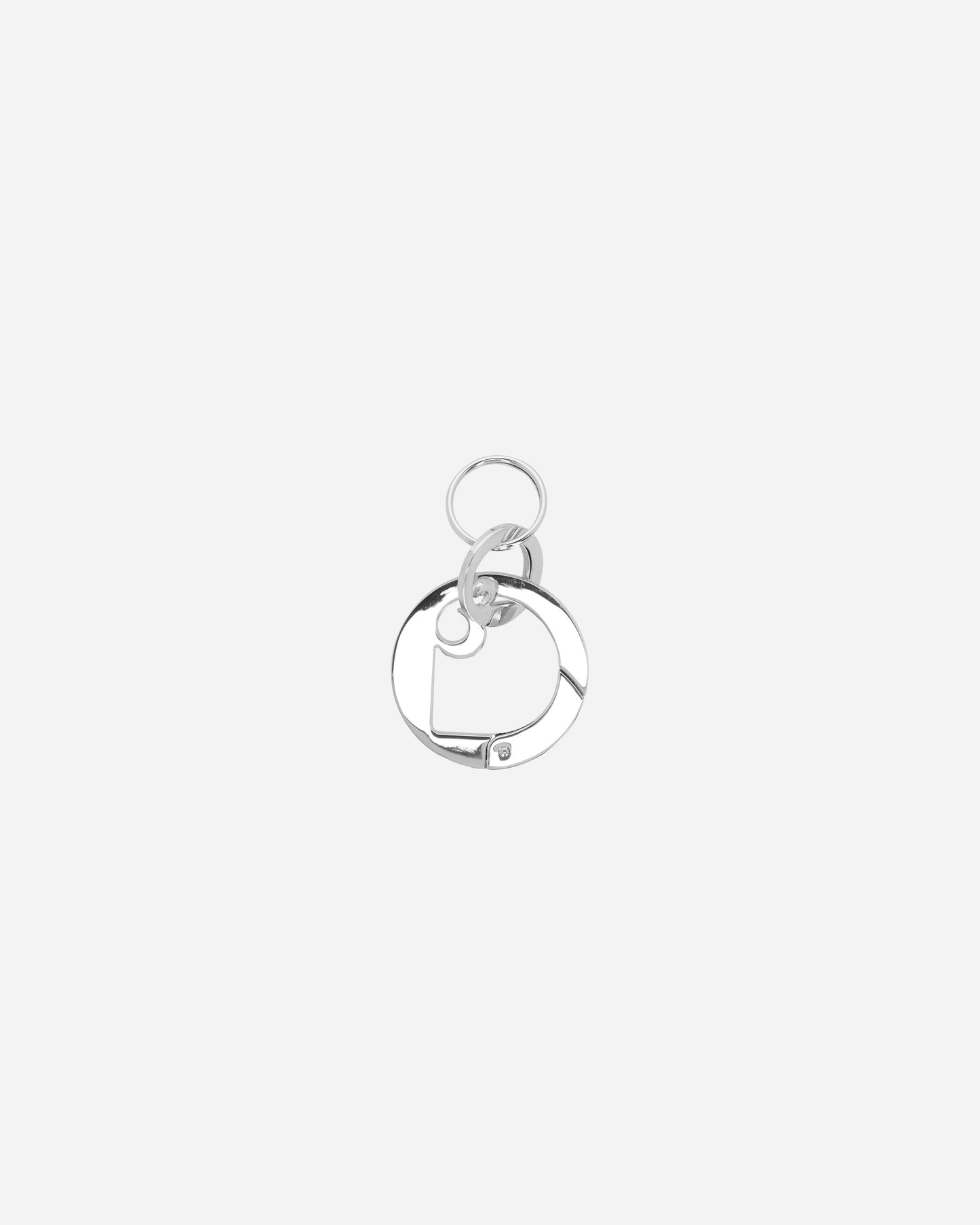 Carhartt WIP Charms Carabiner Keychain Silver Small Accessories Keychains I034579 95XX