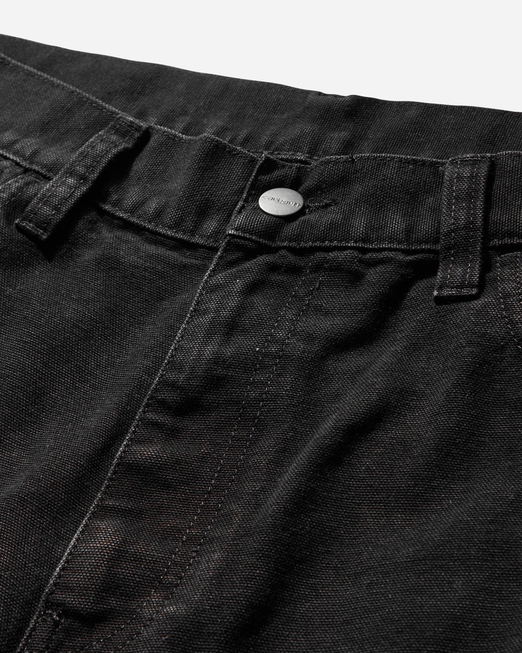 Carhartt WIP Landon Pant Black Stone Canvas Pants Casual I034318 894O