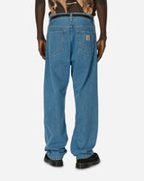 Carhartt WIP Landon Pant Blue Heavy Stone Wash Pants Denim I030468W 0160