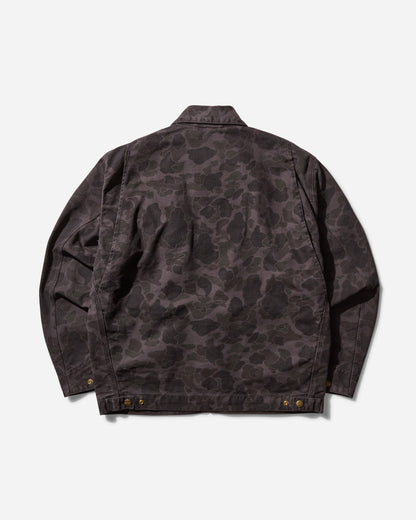 Carhartt WIP Duck Detroit Jacket Camo Duck Green/ Graphite Coats and Jackets Jackets I034281 2MRGD