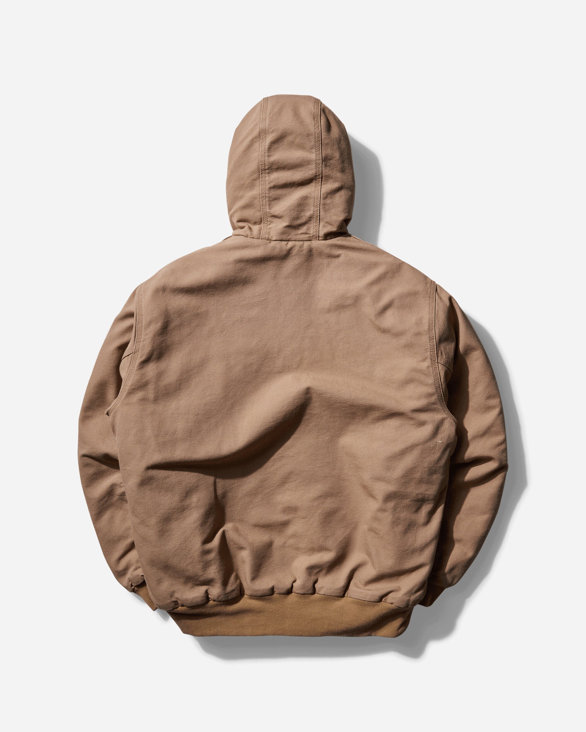 Carhartt WIP Og Active Jacket Peanut Aged Canvas Coats and Jackets Jackets I027360 2FS3K