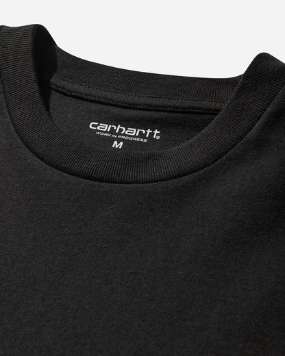 Carhartt WIP S/S American Script T-Shirt Black T-Shirts Shortsleeve I029956 89XX