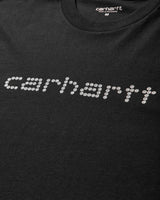 Carhartt WIP S/S Rivet Script T-Shirt Black T-Shirts Shortsleeve I034396 89XX