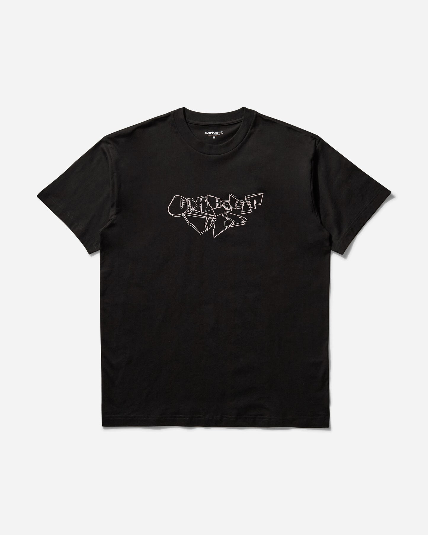 Carhartt WIP S/S Screwed Up Script T-Shirt Black T-Shirts Shortsleeve I034651 89XX