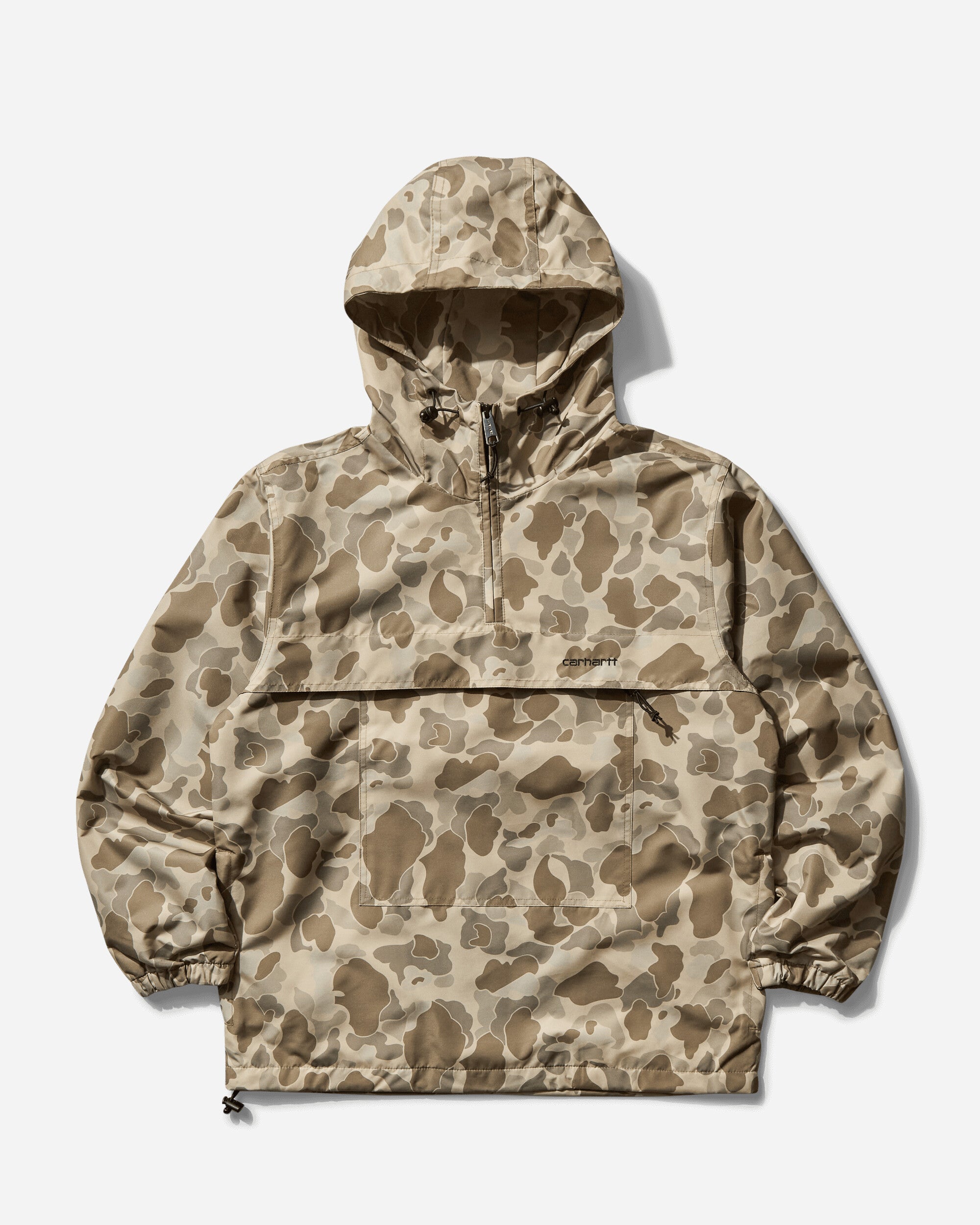 Carhartt WIP Windbreaker Pullover Camo Duck/Desert Coats and Jackets Windbreakers I030262 2VTXX