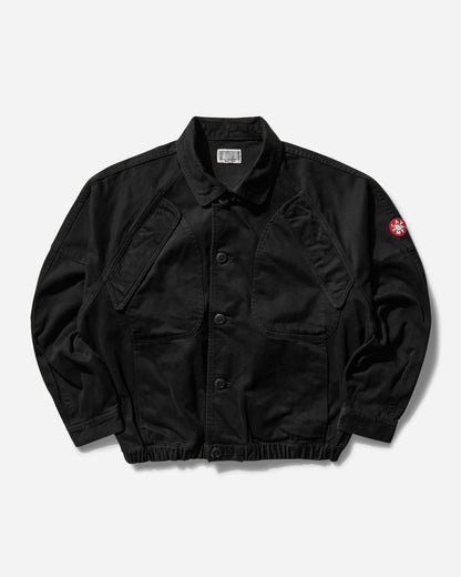 Cav Empt Cutting Button Up Jacket Black Coats and Jackets Jackets CES26JK16 001