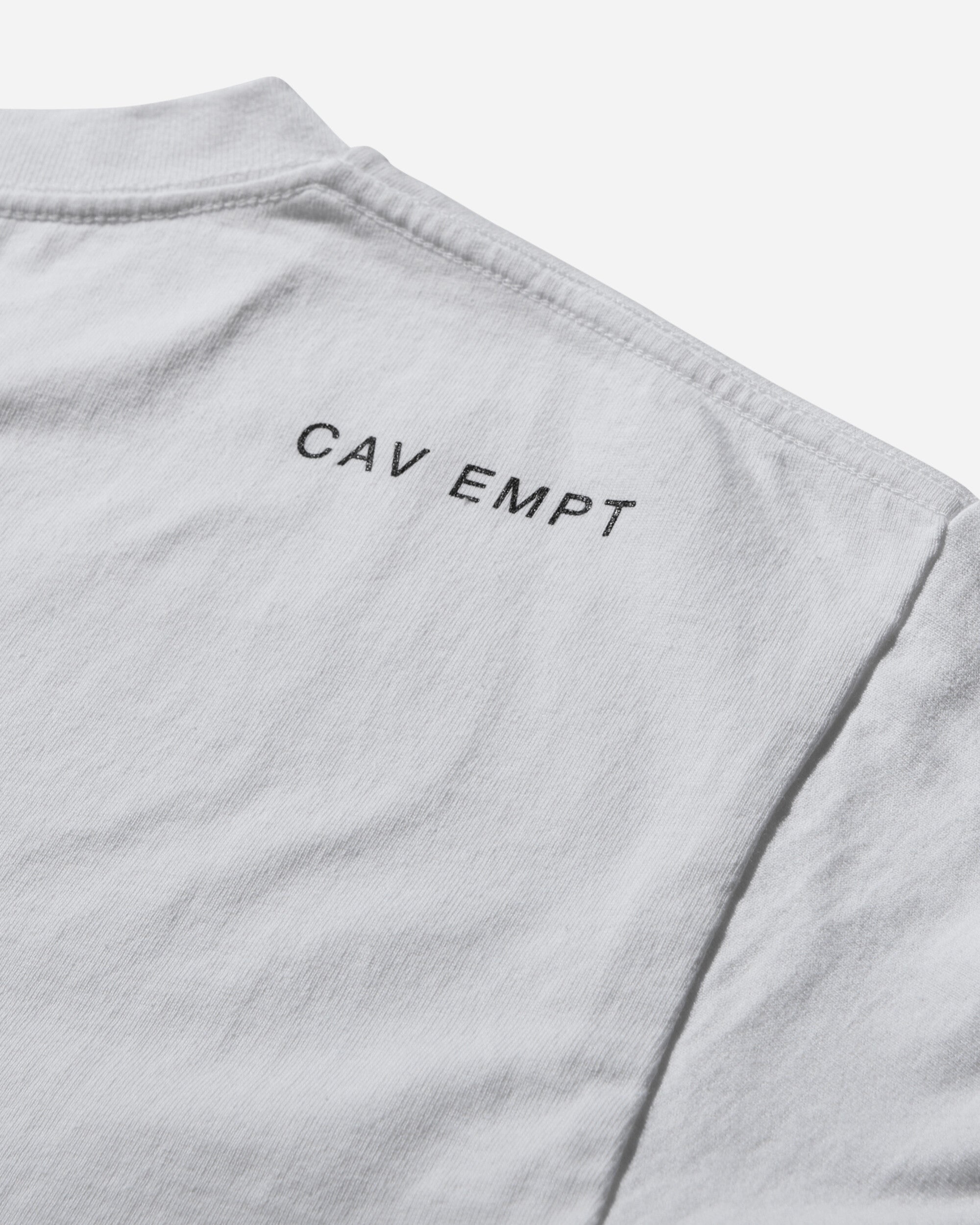 Cav Empt Flat Pre Cog T White T-Shirts Shortsleeve CES26T12 002