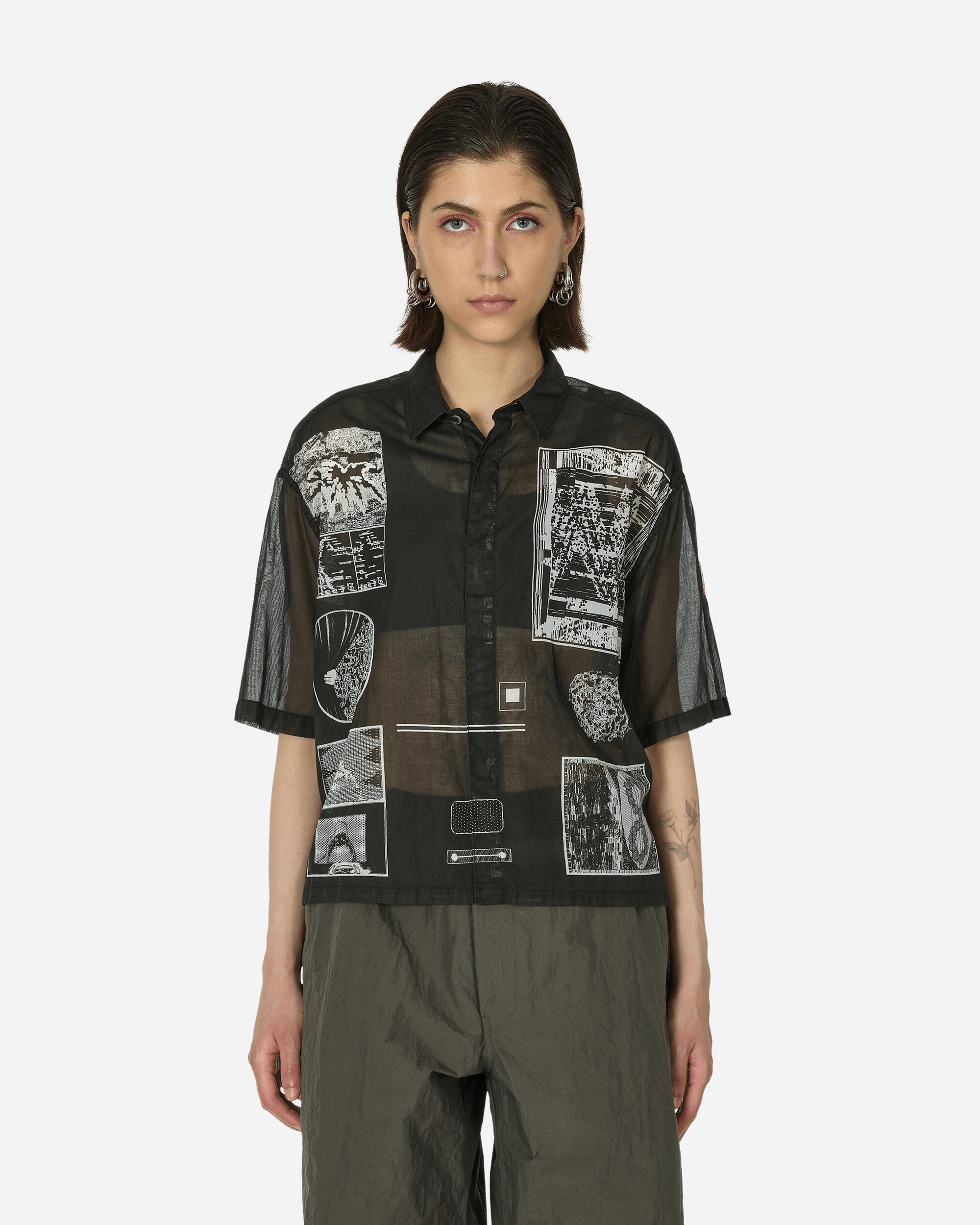 Cav Empt Fk Sheets Short Sleeve Shirt Black Shirts Shortsleeve Shirt CES25SH09 BLK