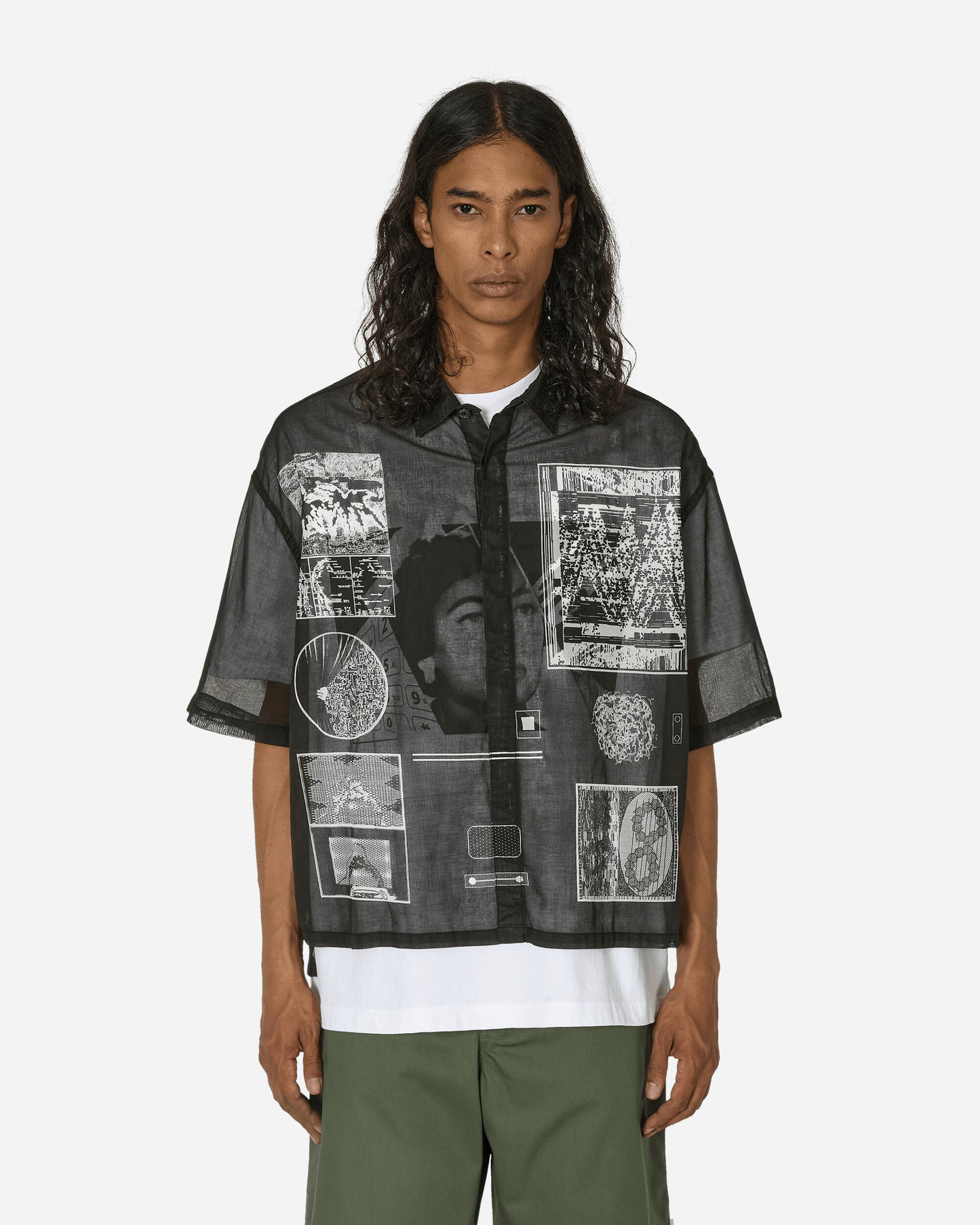 Cav Empt Fk Sheets Short Sleeve Shirt Black Shirts Shortsleeve Shirt CES25SH09 BLK