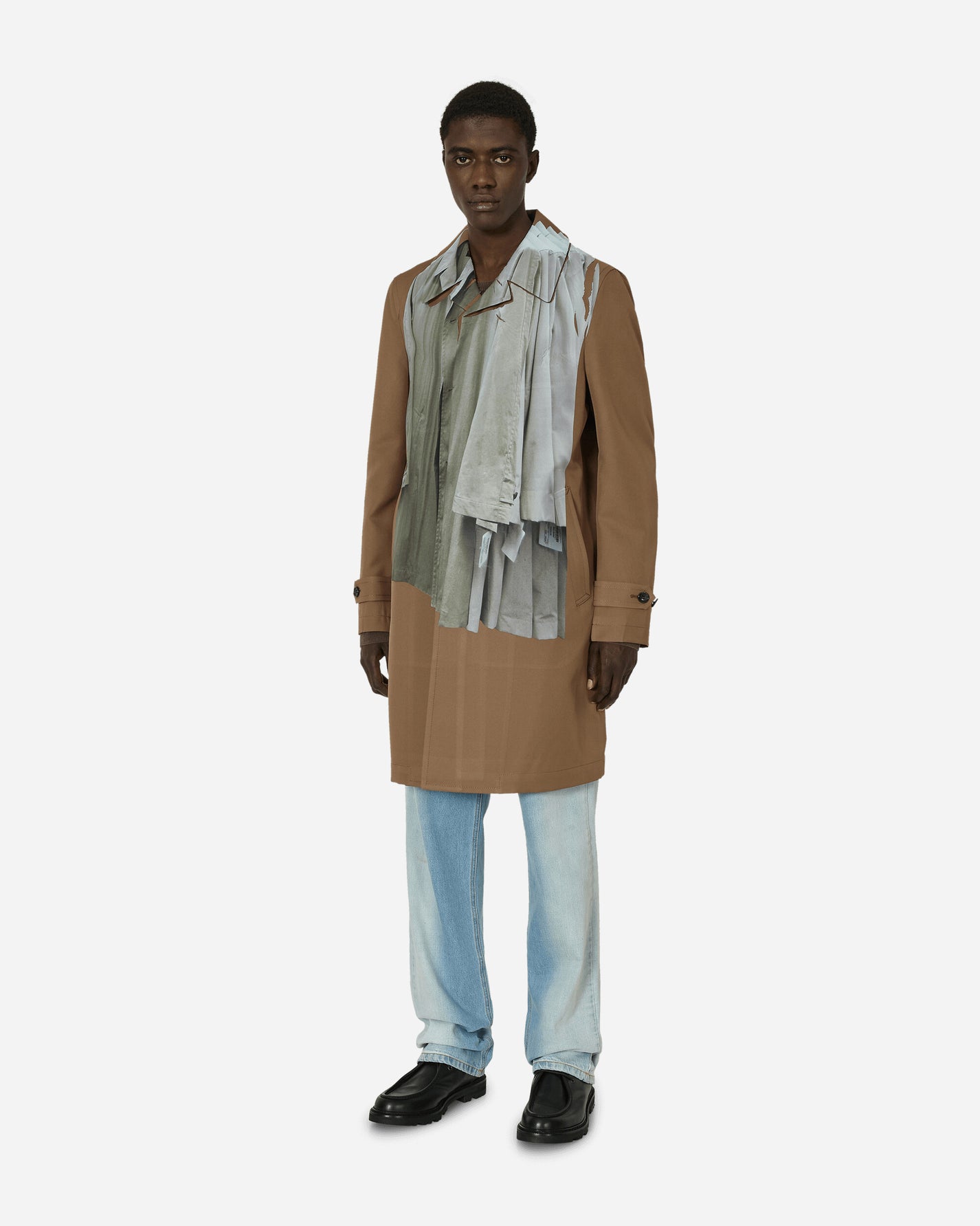 Comme Des Garçons Homme Plus Men'S Coat Light Brown Coats and Jackets Coats PM-C003-051 1