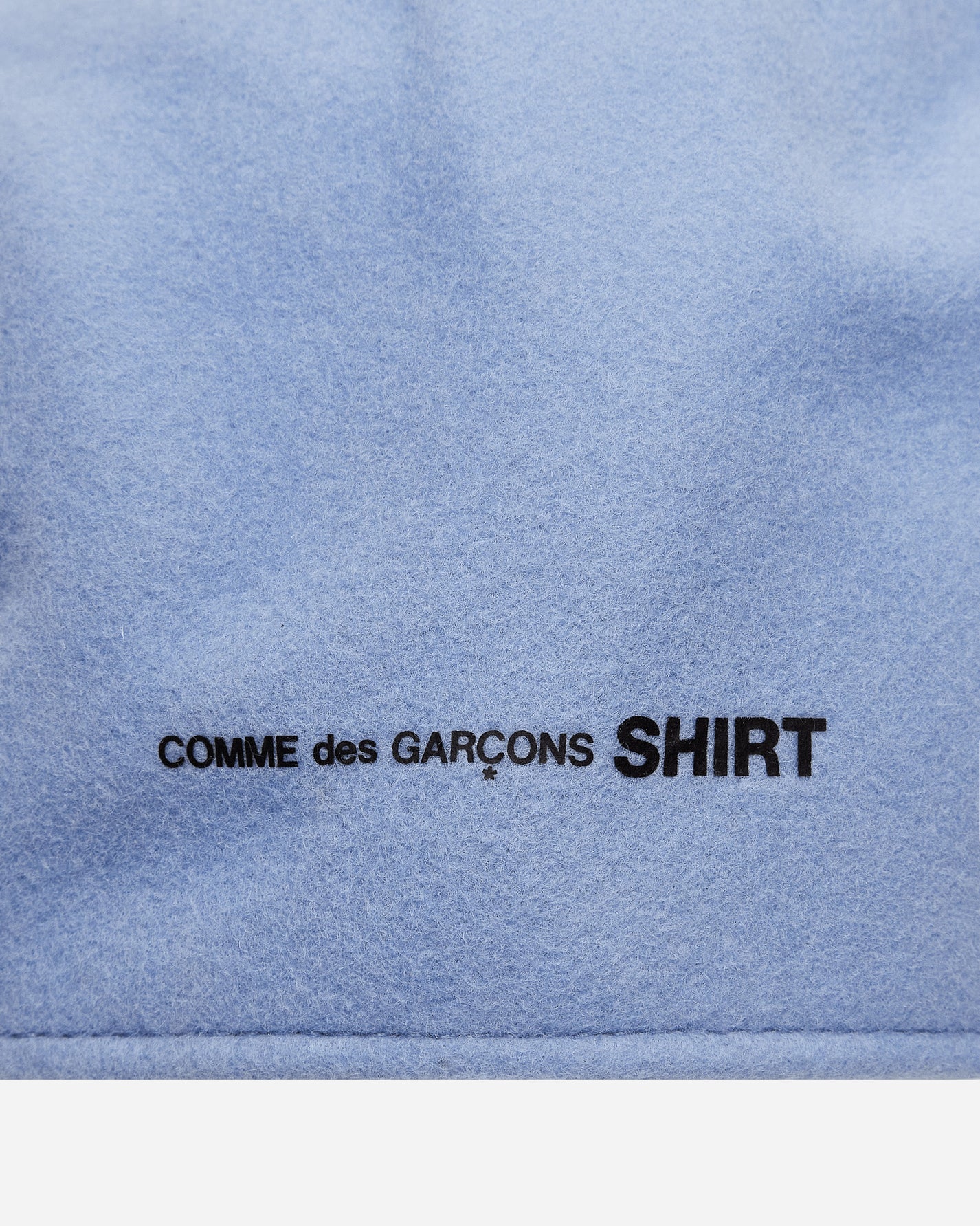 Comme Des Garçons Shirt Mens Hunting Cap Pale Blue Hats Caps FJ-K601-W22 5