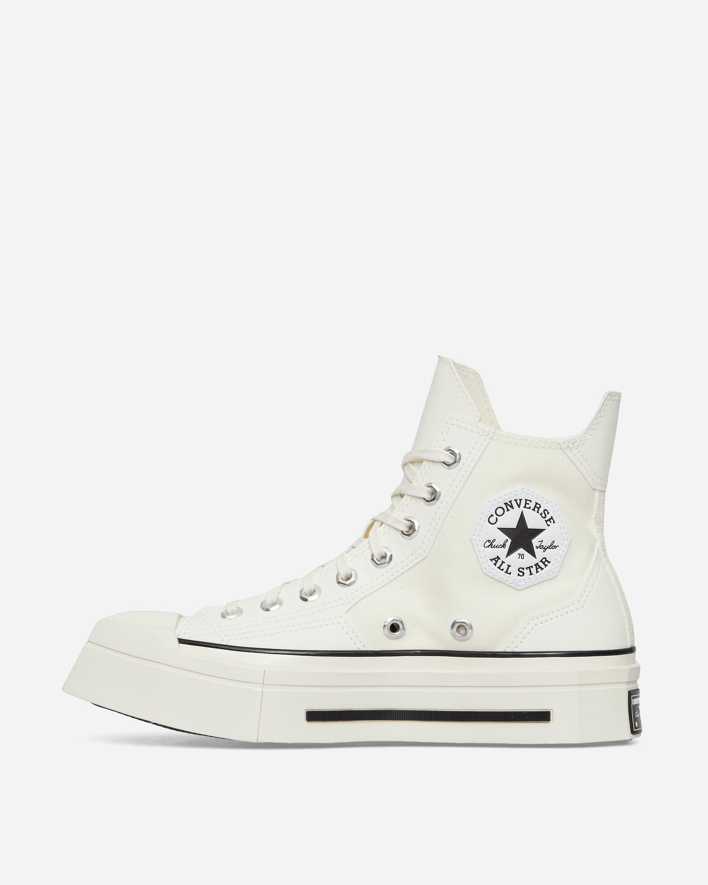 Converse Chuck 70 De Luxe Squared Egret/Black/Egret Sneakers High A06436C