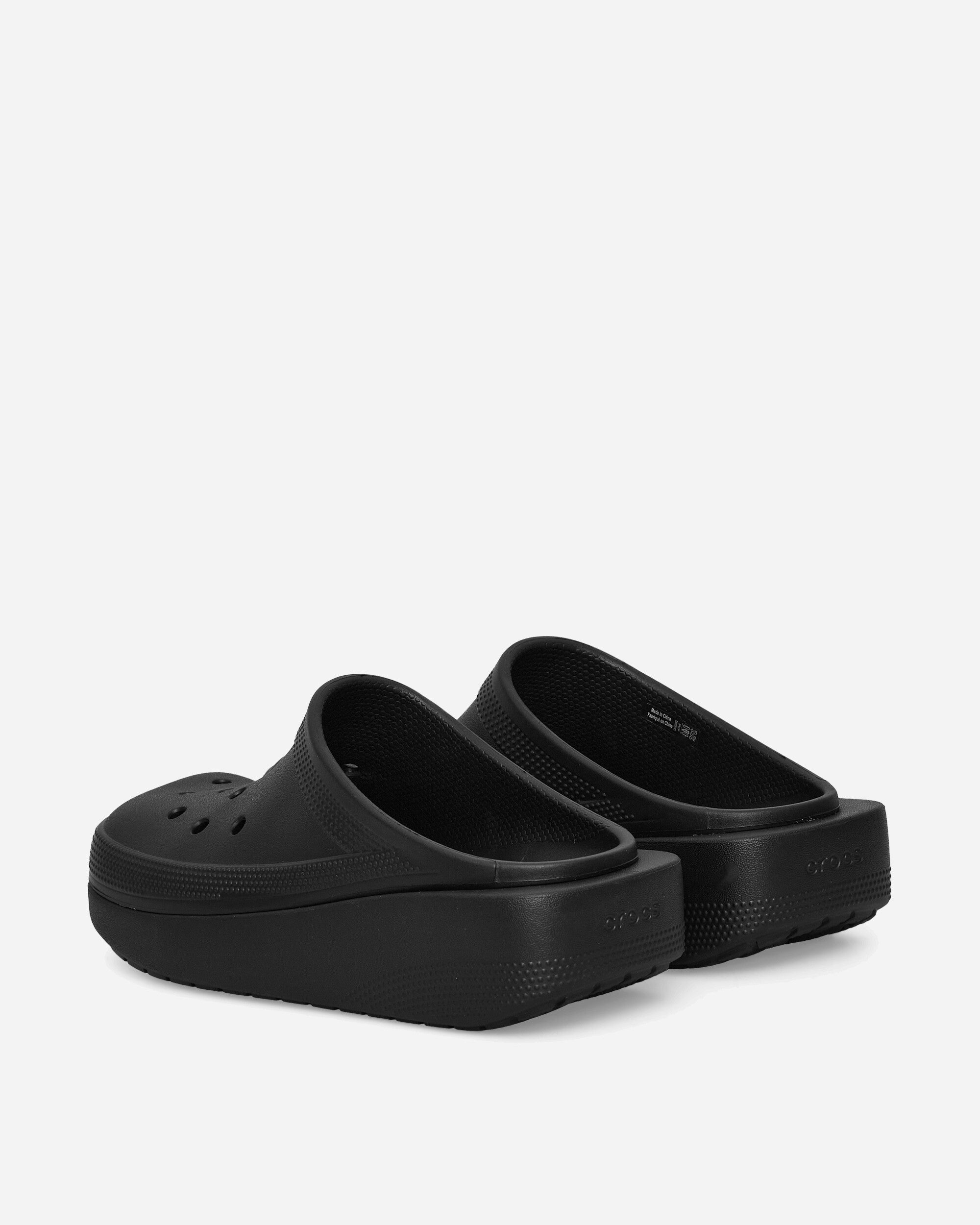 Crocs Classic Blunt Toe Black Sandals and Slides Sandals and Mules 209562W BLK
