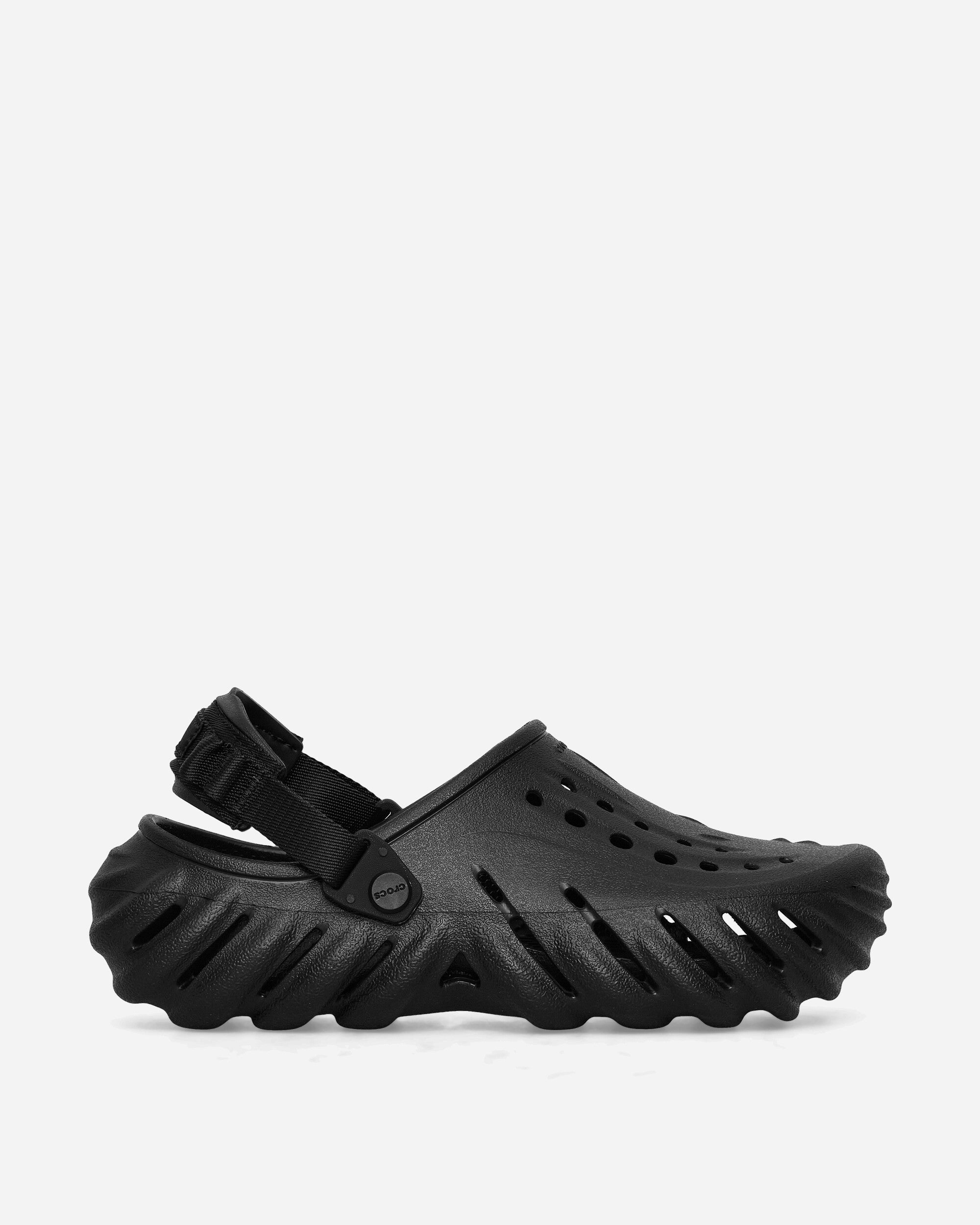 Crocs Crocs Echo Clog Black Sandals and Slides Sandals and Mules 207937W BLK