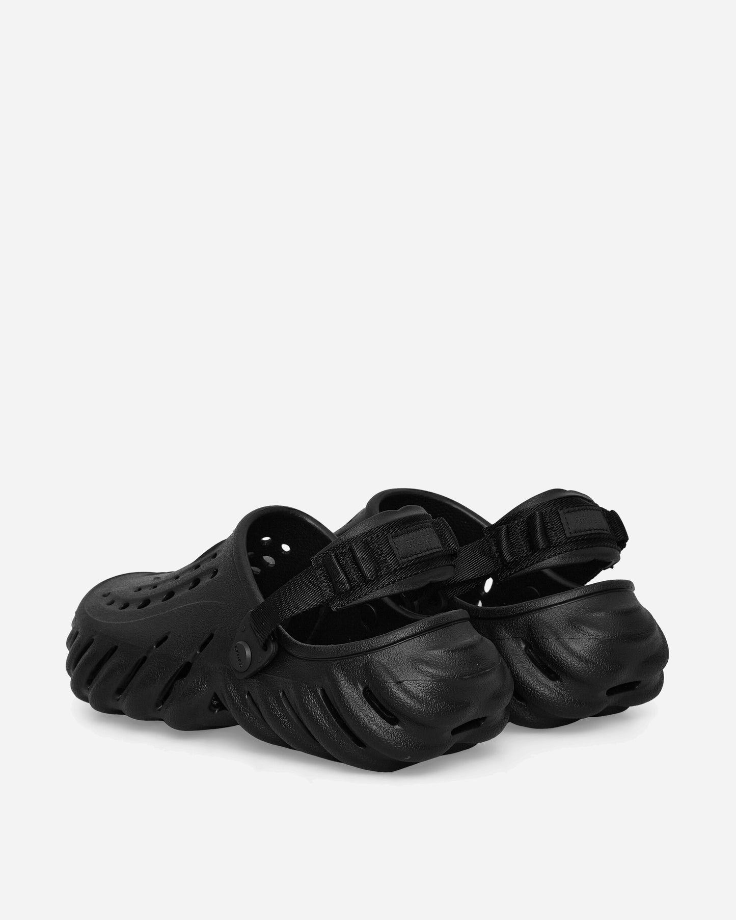 Crocs Crocs Echo Clog Black Sandals and Slides Sandals and Mules 207937W BLK