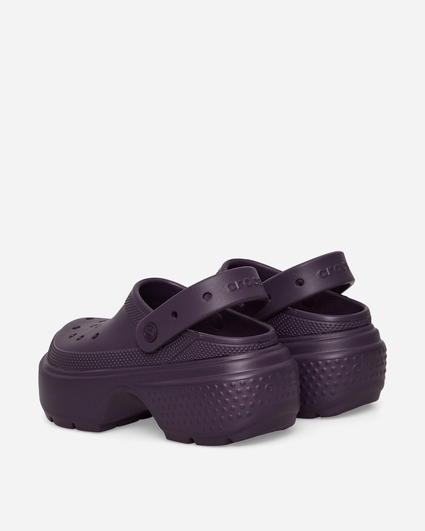 Crocs Wmns Stomp Clog Dark Iris Sandals and Slides Sandals and Mules CR.209347 DKIR