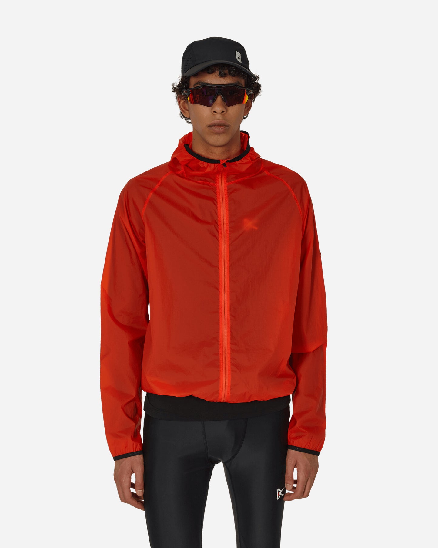 District Vision Ultralight Packable Dwr Wind Jacket Tangerine Coats and Jackets Windbreakers DV0055 A1