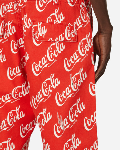 ERL Coca-Cola Printed Canvas Short Coca-Cola Shorts Short ERL08P003 1