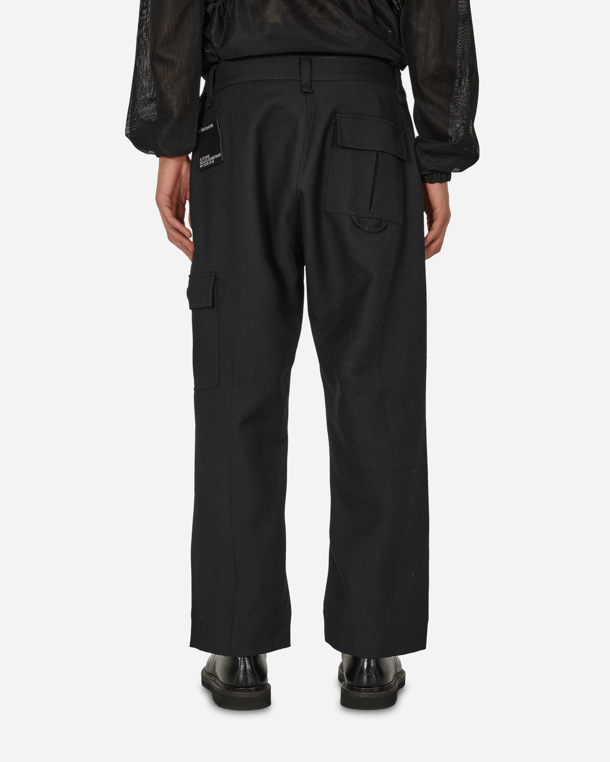 Haydenshapes Merino Cargo Pant Piston Black Pants Trousers HS23SN1033 001