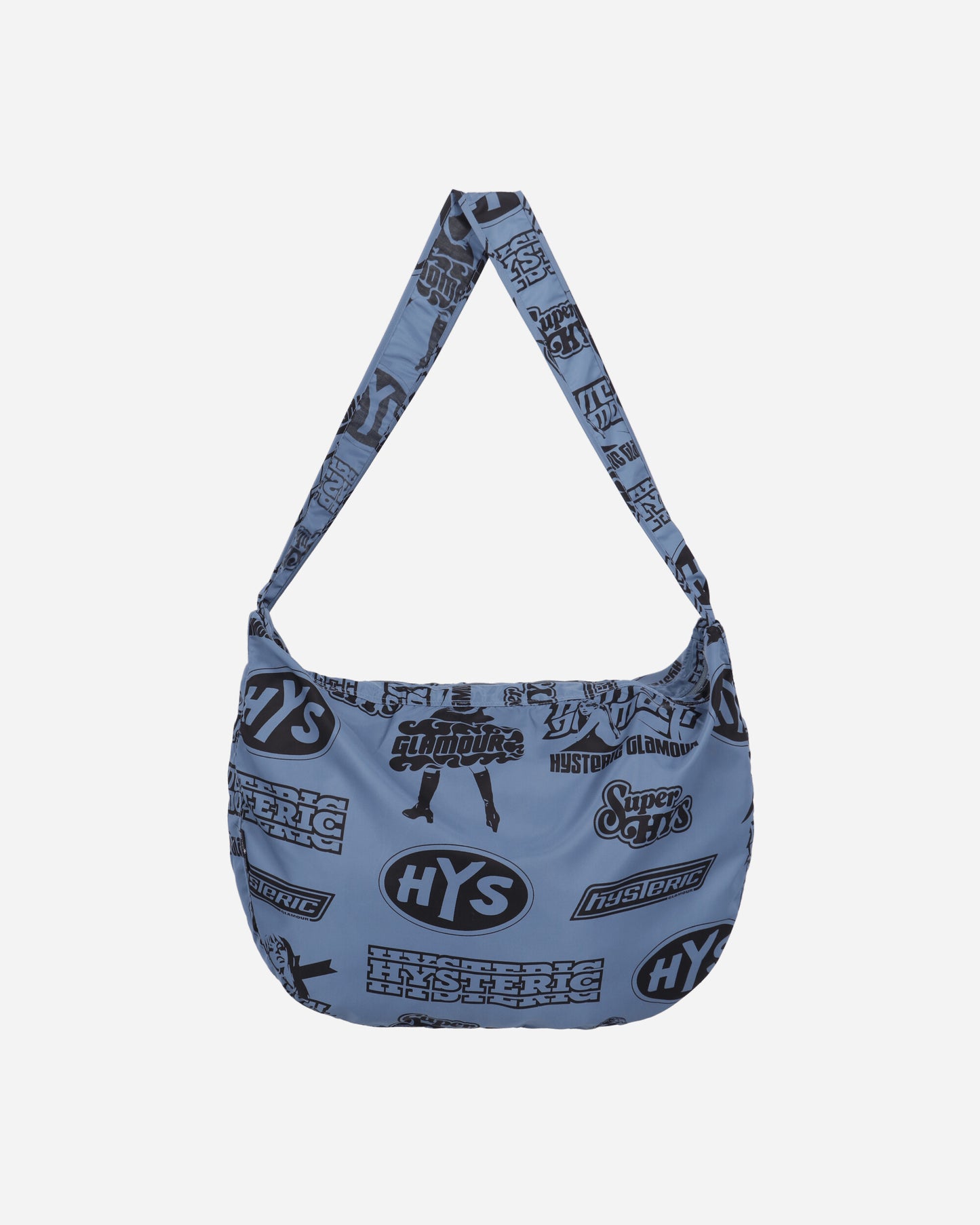 Hysteric Glamour Wmns Hysteric Box Navy Bags and Backpacks Shoulder Bags QB079 A