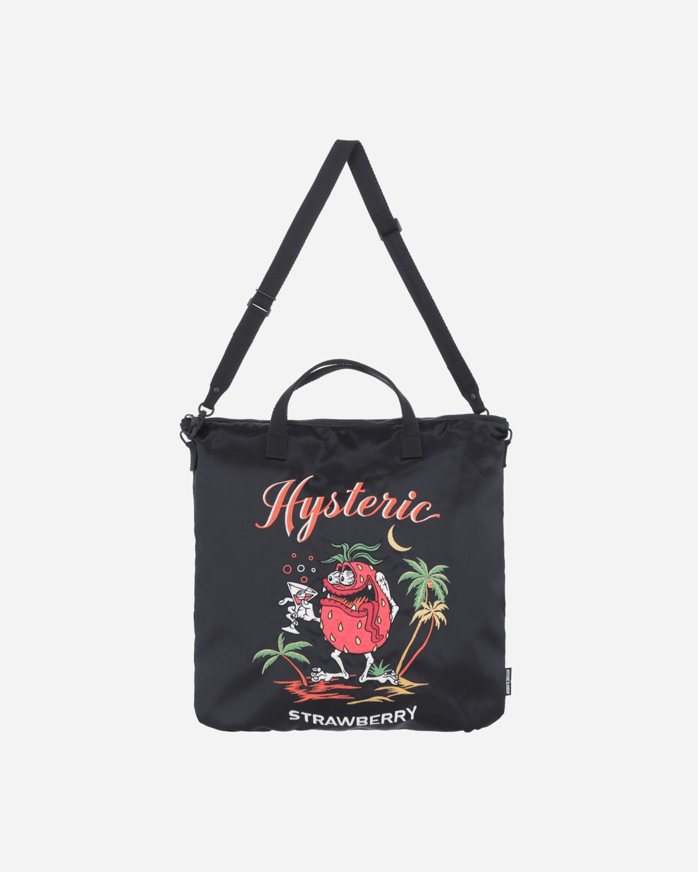 Hysteric Glamour Island Sb Black Bags and Backpacks Tote Bags 02233QB089 B