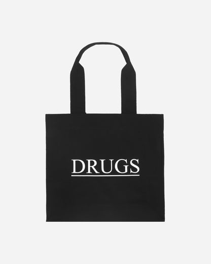 Idea Book Drugs Bag Black/White Bags and Backpacks Tote Bags IBDRUGSBAG BLACKWHITE