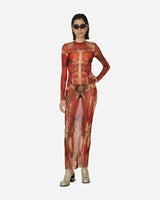 Jean Paul Gaultier Wmns Mesh Long Dress Multi Dresses Dress Long RO254-T554 301540