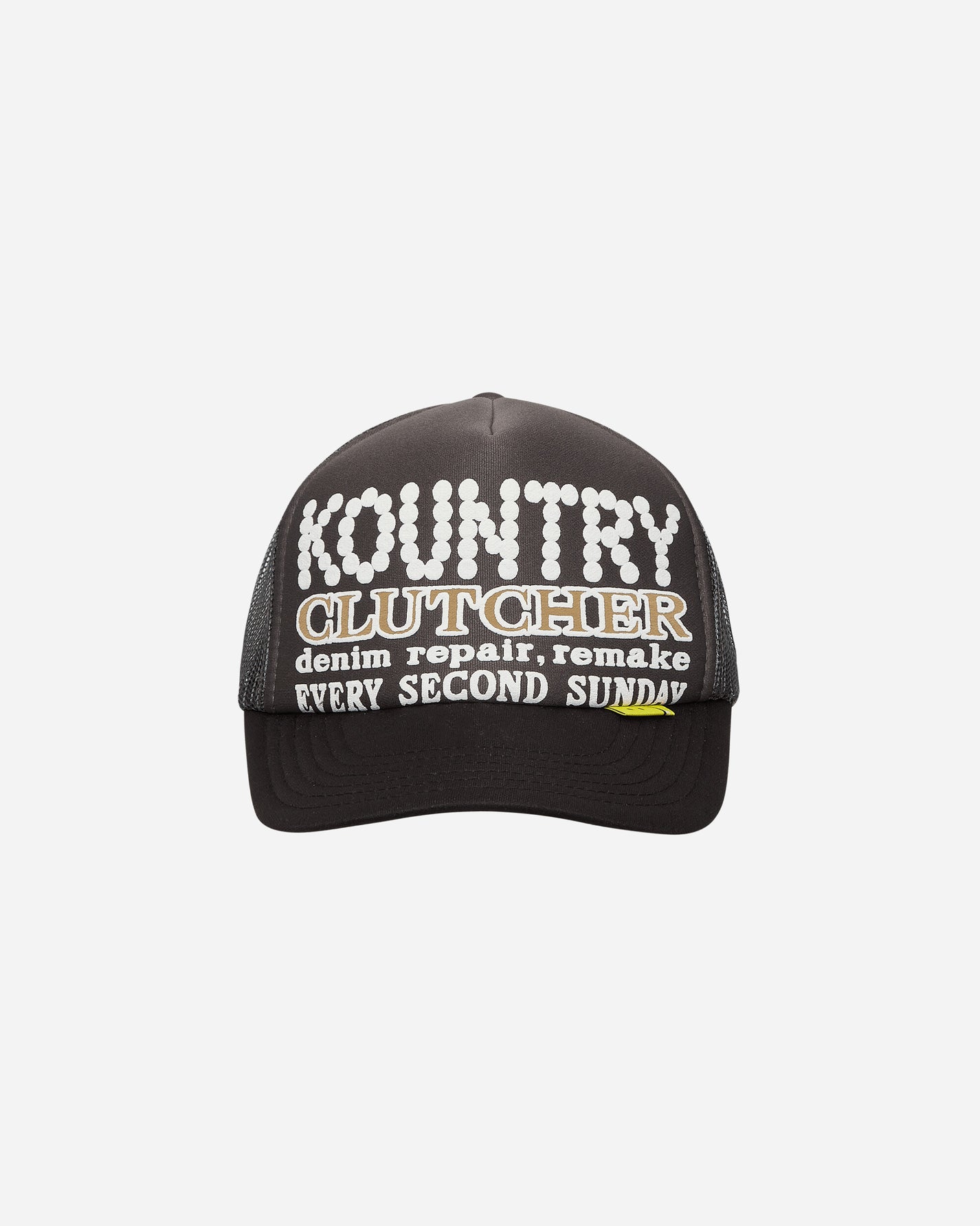 KAPITAL Kountry Pearl Clutcher Truck Cap Gryxblack Hats Caps EK-1377XHB 1