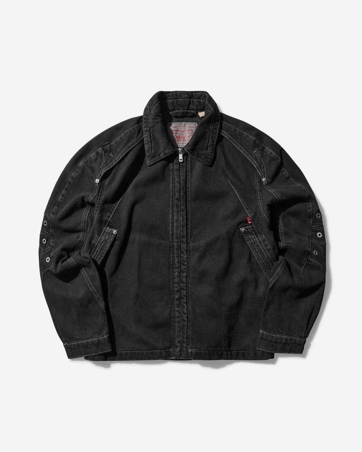 Kiko Kostadinov X Kiko Denim Jacket Black Coats and Jackets Denim Jackets 000GK-0000 001