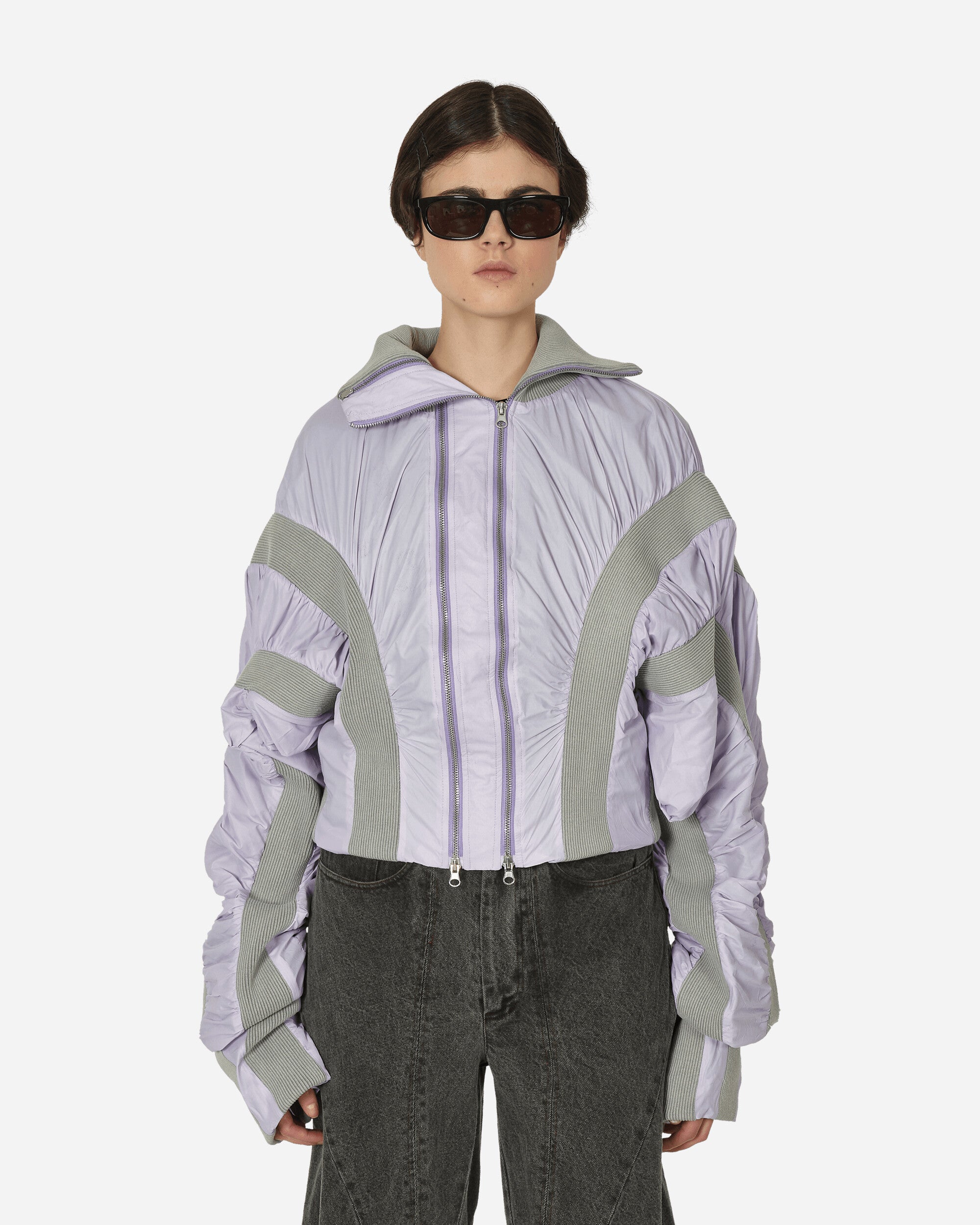 Lueder Naiad Bomber Jacket Smokey Violet Coats and Jackets Bomber Jackets NAIADBMB VLT