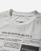 MM6 Maison Margiela Wmns T-Shirt Off White T-Shirts Shortsleeve S52GC0337 101