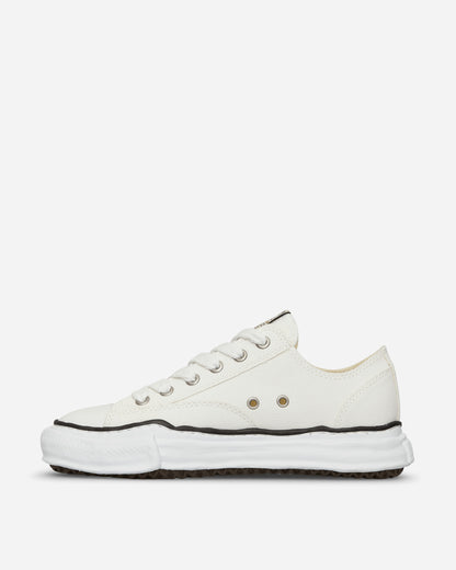 Maison MIHARA YASUHIRO Peterson / Original Sole Canvas Low-Top Sneaker White Sneakers Low A01FW702 WHITE