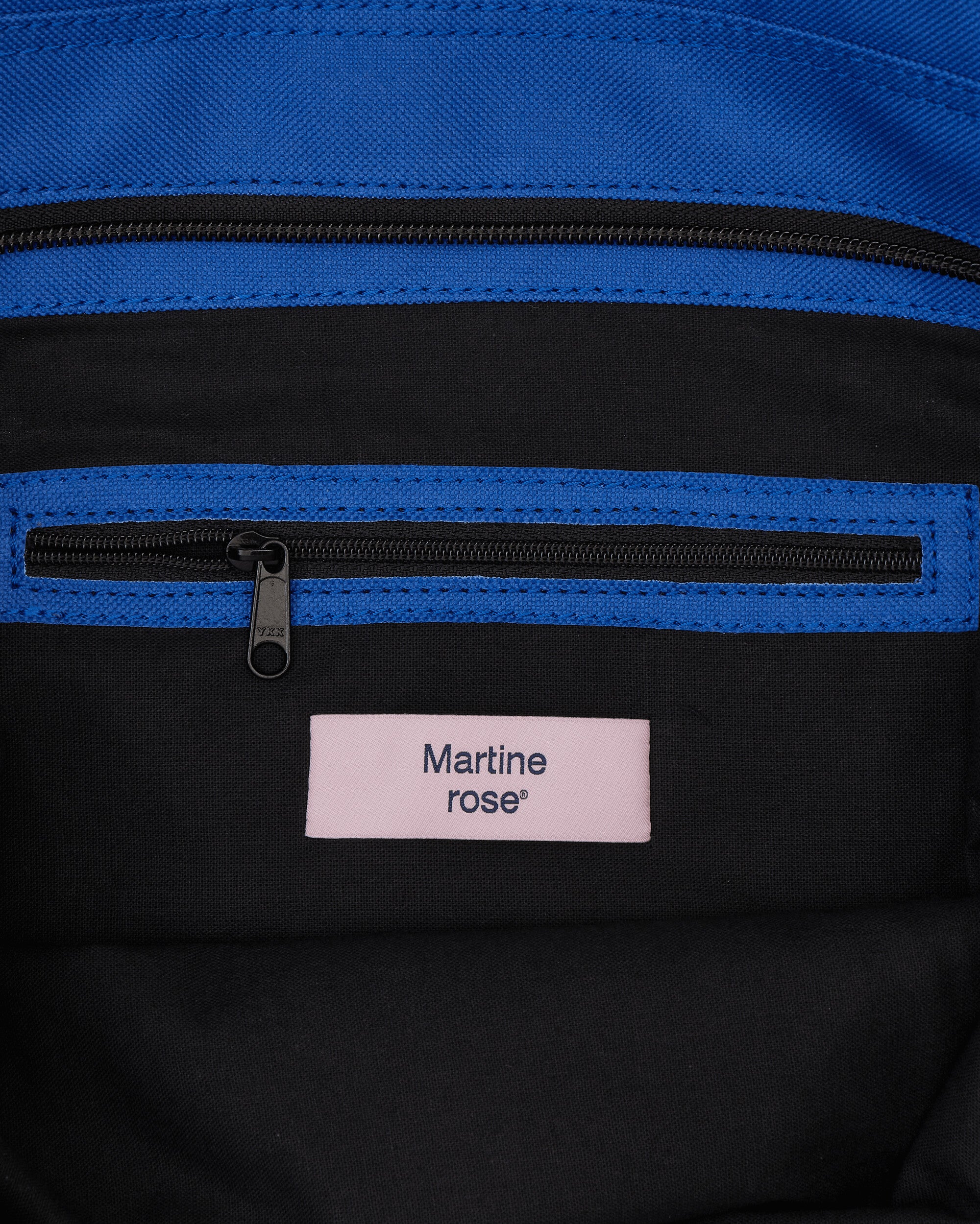 Martine Rose Foldable Carrier White/Blue Bags and Backpacks Shoulder Bags MRSS24-1137 WTEB