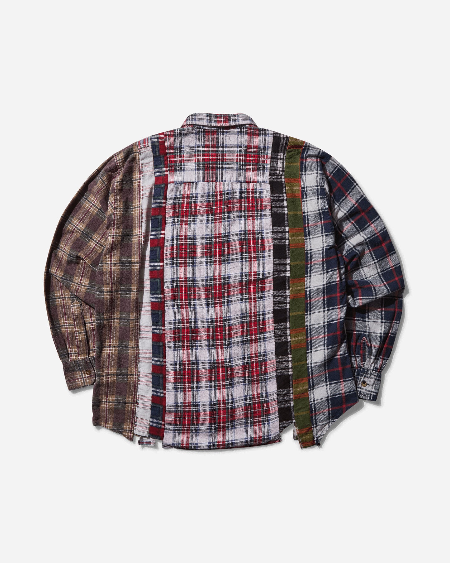 Needles Flannel Shirt -> 7 Cuts Shirt Assorted Shirts Longsleeve Shirt PU348 AS