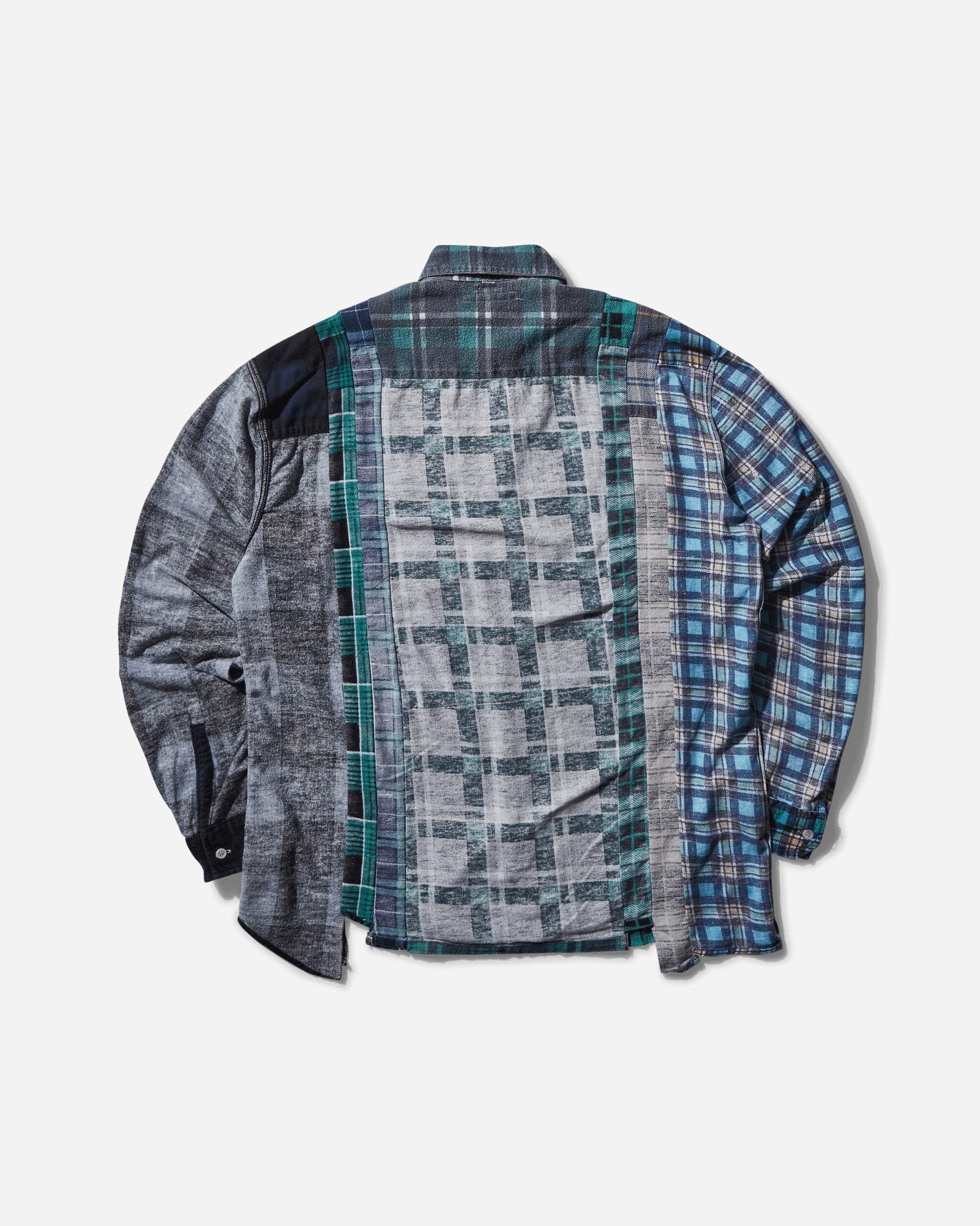 Needles I.O. Flannel Shirt -> 7 Cuts Shirt Assorted Shirts Longsleeve Shirt PU358 AS