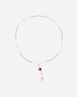 Neighborhood Cord Cross Necklace White Jewellery Necklaces 241MYNH-AC02 WH