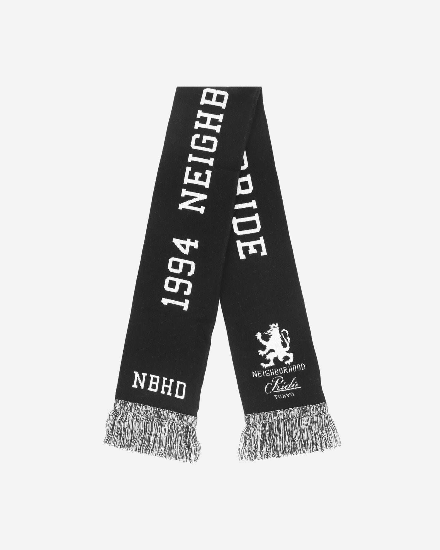 Neighborhood Team Muffler Black Gloves and Scarves Scarves and Warmneck 24213NH-AC01 BK