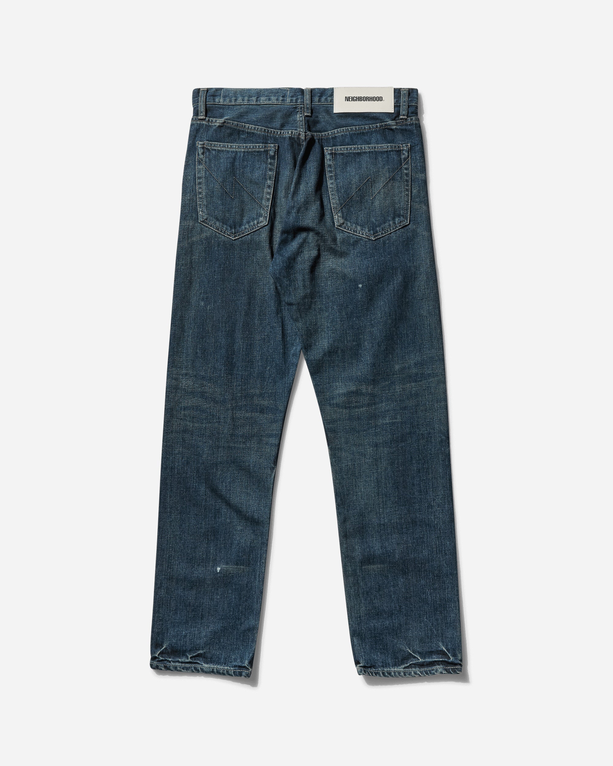 Neighborhood Washed Denim Dp Mid Pants Indigo Pants Casual 242XBNH-PTM06 IN