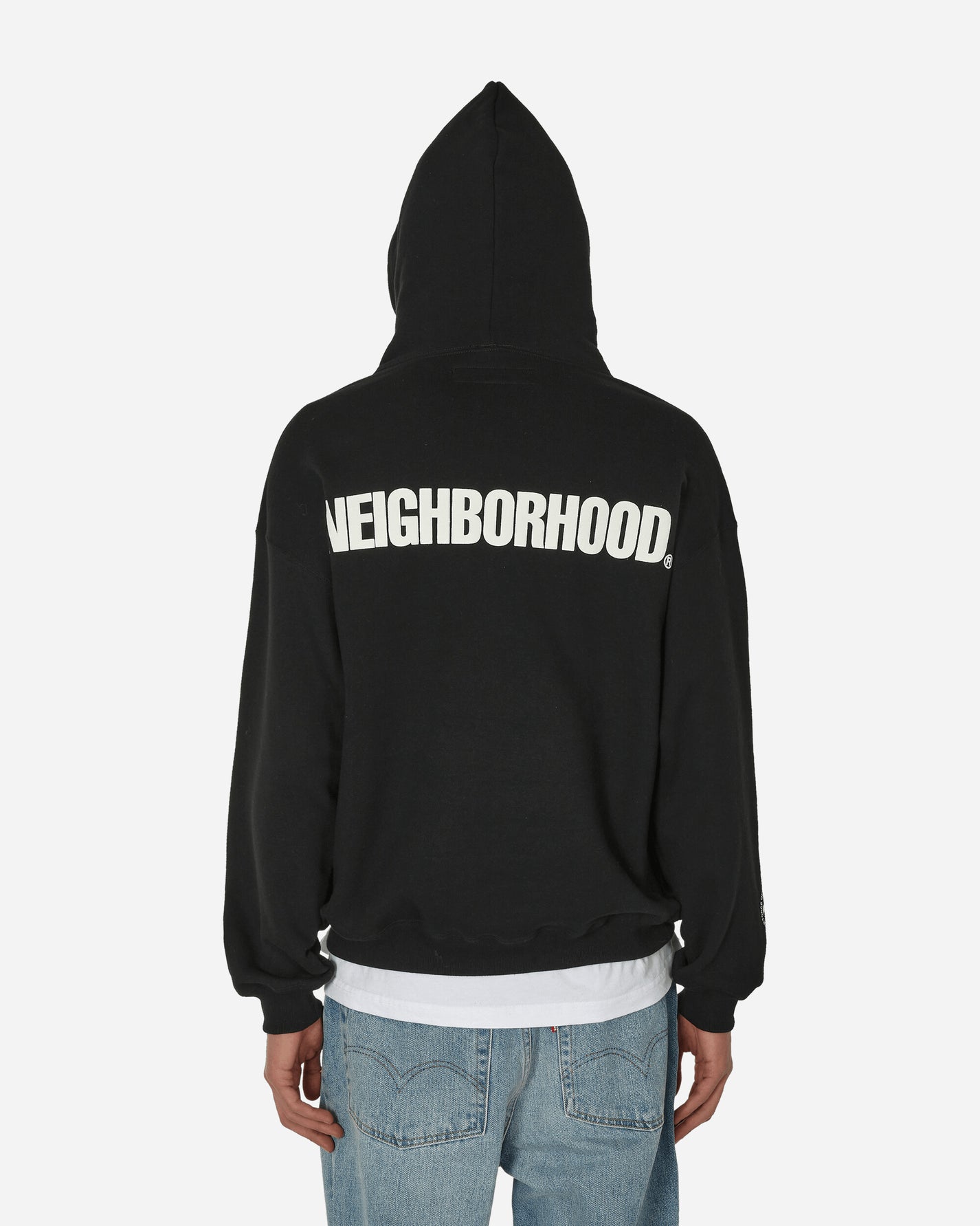 Neighborhood Nh × Major Force . Sweatparka Ls Black Sweatshirts Hoodies 232UWMFN-CM02S BK