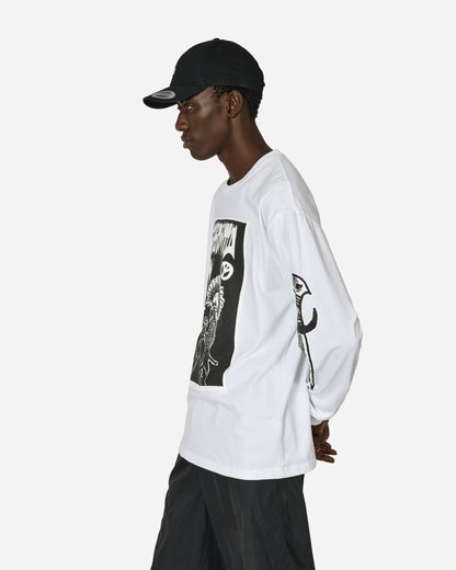 Neighborhood Nh x Babylon . Tee Ls-3 White T-Shirts Longsleeve 241PCBLN-LT03S WH